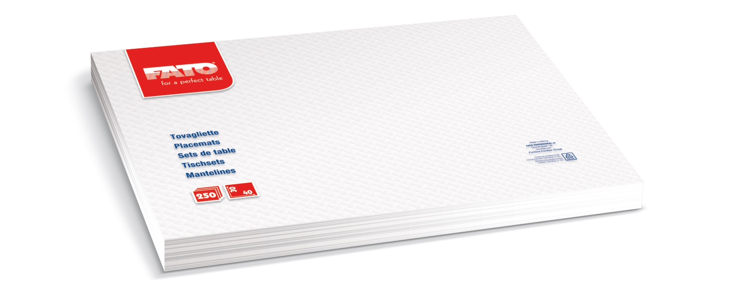 Tovagliette 30x40 bianco Premio 2400pz