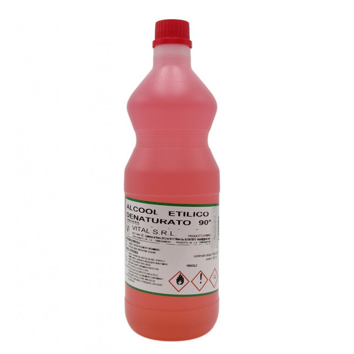 Alcool denaturato 90° lt.1