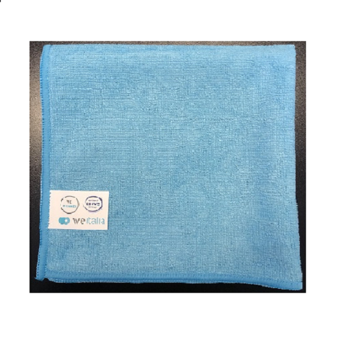 Panno We Cleaner microfibra col.blu 38x38 5pz