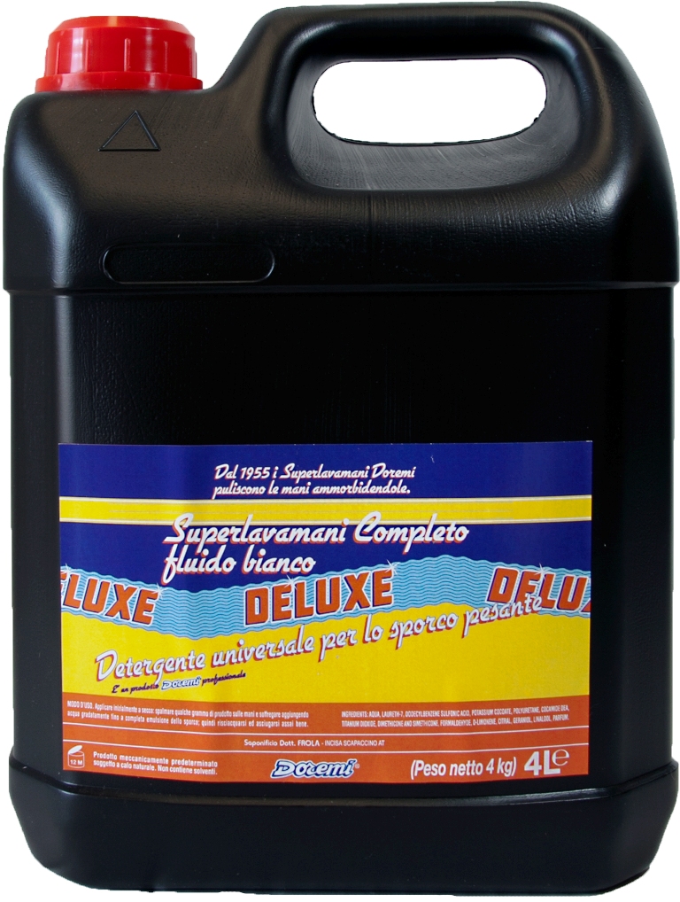 Deluxe crema lavamani 4lt.