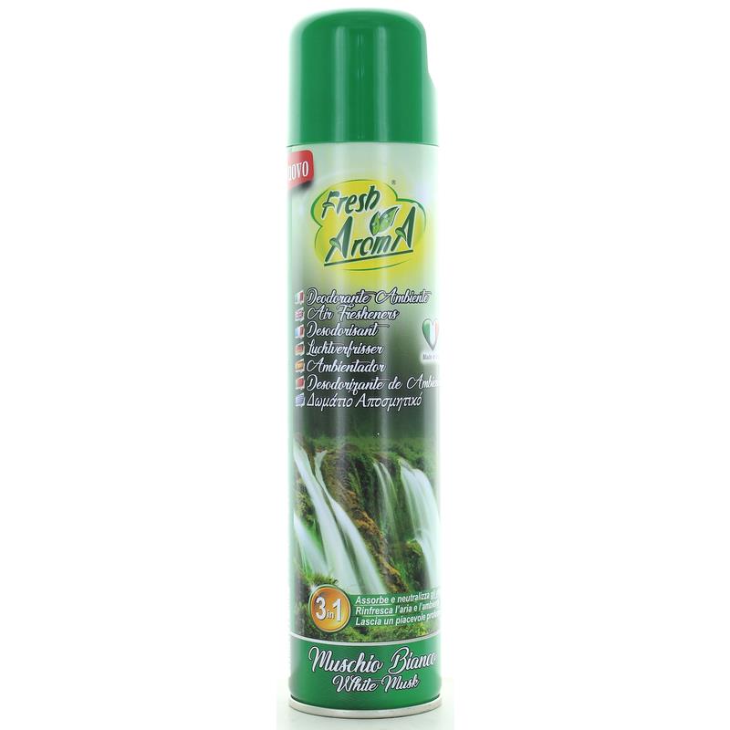 Deodorante spray Airflor Aroma muschio bianco 300ml