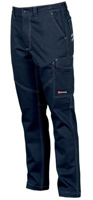 Pantalone WORKER 100% cot.blu navy                              