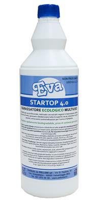Eva StartTop 4.0 sgrassatore ECO senza profumo 1lt. HACCP       