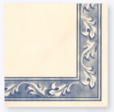Tovaglia CAS Acanto blu 100x100 100pz                           