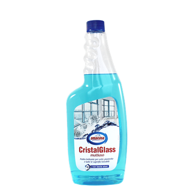 Cristal Glass detergente multiuso ricarica 750ml                