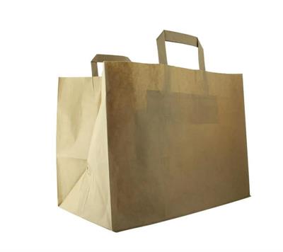 Shopper carta kraft 32+22x24 250pz                              