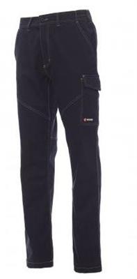 Pantalone Worker Stretch 98% cotone/2% elastan col.nero         